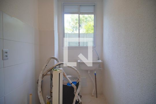 Cozinha de apartamento à venda com 2 quartos, 44m² em Feitoria, São Leopoldo