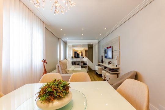 Sala de apartamento à venda com 2 quartos, 148m² em Parque das Nações, Santo André