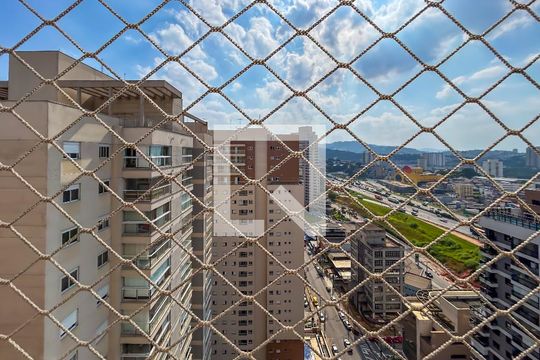Vista Sala de apartamento para alugar com 3 quartos, 105m² em Bethaville I, Barueri