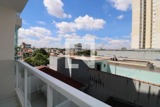 Varanda da Sala de apartamento para alugar com 1 quarto, 38m² em Vila Formosa, São Paulo