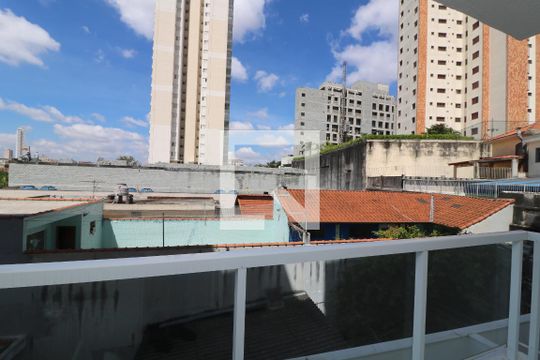 Varanda da Sala de apartamento para alugar com 1 quarto, 38m² em Vila Formosa, São Paulo