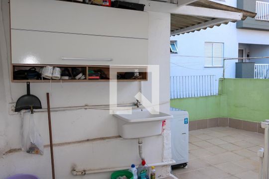 Área de Serviço de casa à venda com 3 quartos, 118m² em Santa Maria, São Caetano do Sul