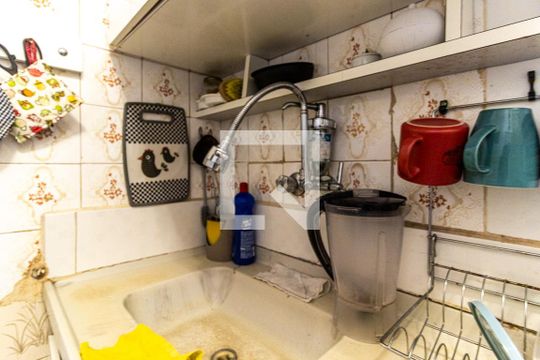 Cozinha - Torneira de kitnet/studio à venda com 1 quarto, 45m² em Centro, São Paulo