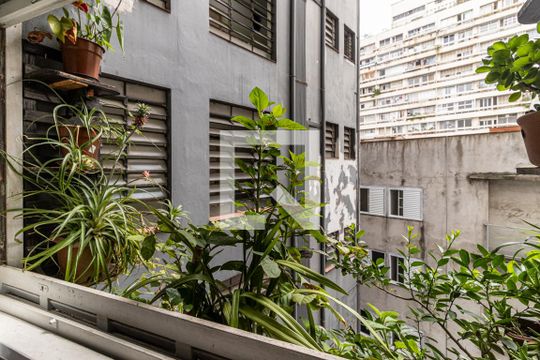 Vista da Sala de kitnet/studio à venda com 1 quarto, 45m² em Centro, São Paulo
