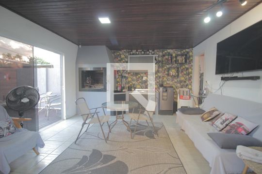 Área comum - Churrasqueira de casa à venda com 2 quartos, 90m² em Igara, Canoas