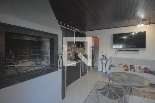 Área comum - Churrasqueira de casa à venda com 2 quartos, 90m² em Igara, Canoas