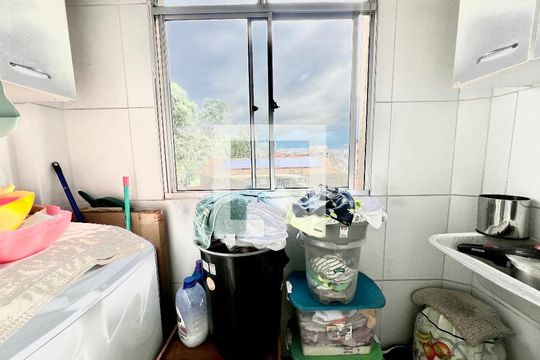 Área de Serviço de apartamento à venda com 2 quartos, 68m² em Três Barras, Contagem