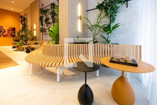 Hall de apartamento à venda com 1 quarto, 32m² em Vila Olímpia, São Paulo