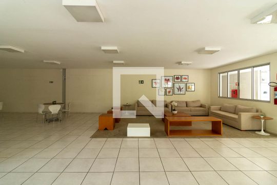 Área comum - Salão de festas de apartamento para alugar com 2 quartos, 45m² em Parque Ipê, São Paulo