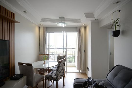 Sala de apartamento à venda com 2 quartos, 50m² em Ipiranga, São Paulo