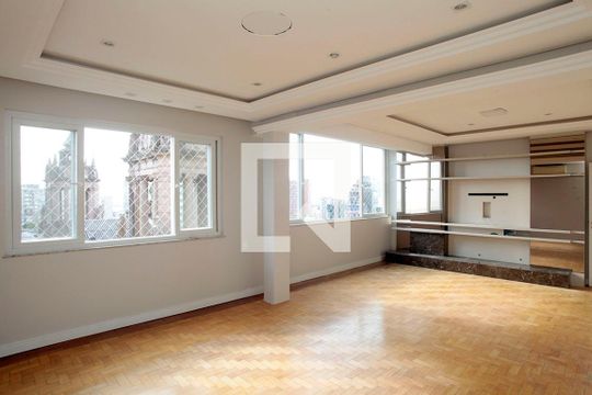 Sala de apartamento à venda com 3 quartos, 127m² em Centro Histórico, Porto Alegre