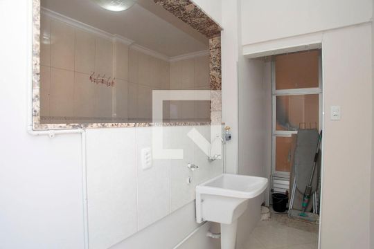 Área de Serviço de apartamento à venda com 3 quartos, 127m² em Centro Histórico, Porto Alegre