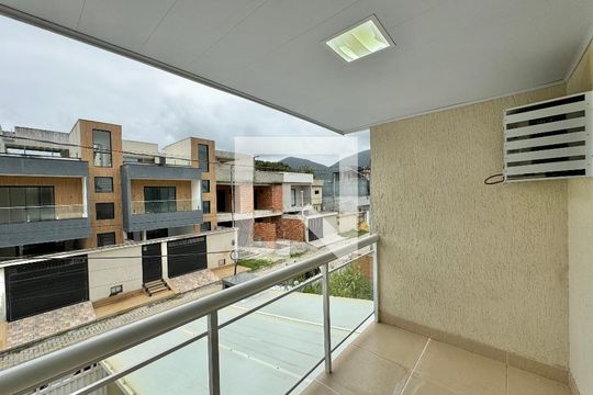 Suíte 2 - Varanda de casa de condomínio à venda com 2 quartos, 100m² em Vargem Grande, Rio de Janeiro