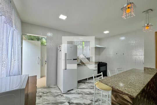 Cozinha de casa de condomínio à venda com 2 quartos, 100m² em Vargem Grande, Rio de Janeiro