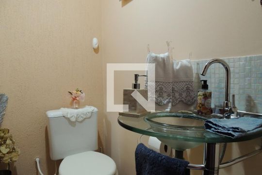 Lavabo de casa de condomínio à venda com 3 quartos, 346m² em Anil, Rio de Janeiro