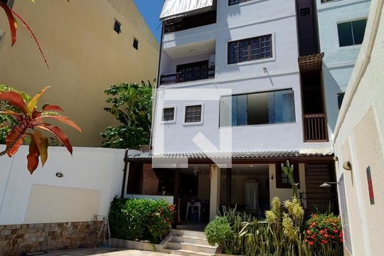 Fachada Fundos de casa de condomínio à venda com 3 quartos, 346m² em Anil, Rio de Janeiro