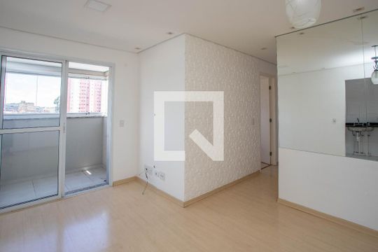Sala  de apartamento à venda com 2 quartos, 52m² em Centro, Diadema
