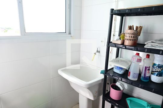Lavanderia de apartamento para alugar com 2 quartos, 86m² em Real, Praia Grande