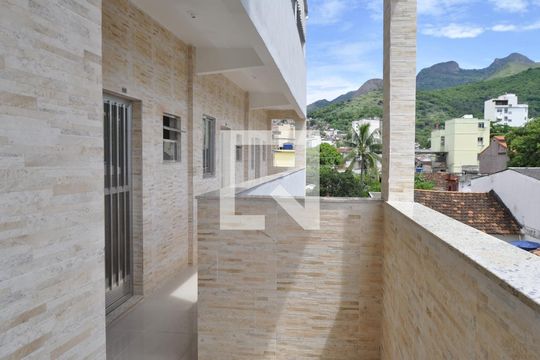 Varanda da Sala de apartamento para alugar com 2 quartos, 40m² em Engenho Novo, Rio de Janeiro