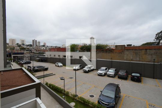 Vista da Sala de apartamento para alugar com 2 quartos, 34m² em Jardim Prudência, São Paulo