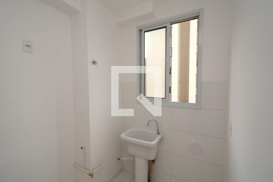 Área de Serviço de apartamento para alugar com 2 quartos, 34m² em Jardim Prudência, São Paulo