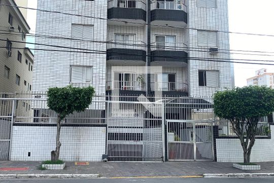 Fachada de apartamento para alugar com 2 quartos, 93m² em Guilhermina, Praia Grande