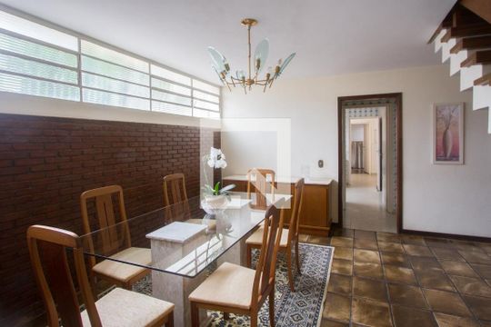 Sala de Jantar de casa à venda com 4 quartos, 338m² em Santo Amaro, São Paulo