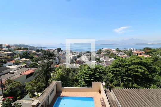 Vista da Varanda da Sala de casa para alugar com 5 quartos, 800m² em Jardim Guanabara, Rio de Janeiro
