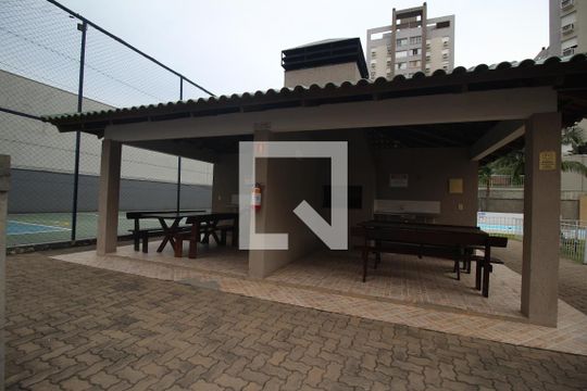 Área comum - Churrasqueira de apartamento à venda com 2 quartos, 64m² em Harmonia, Canoas
