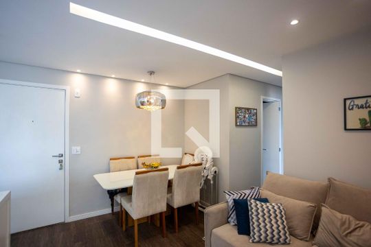Sala de apartamento à venda com 2 quartos, 45m² em Centro, Diadema