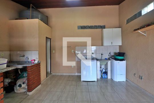 Área de Serviço de casa à venda com 3 quartos, 190m² em Parque Novo Oratório, Santo André