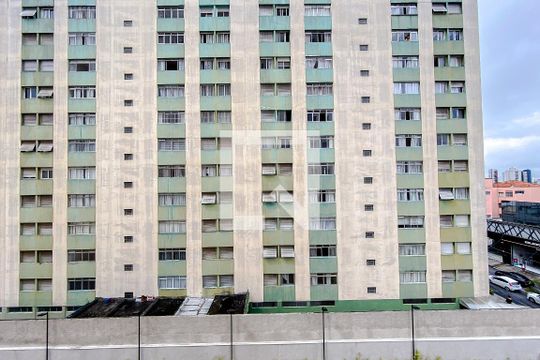 Vista da Sala de apartamento para alugar com 1 quarto, 24m² em Vila Claudia, São Paulo