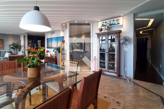 Sala de apartamento à venda com 5 quartos, 336m² em Barra da Tijuca, Rio de Janeiro