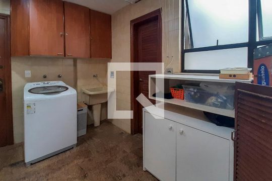Área de Serviço de apartamento à venda com 5 quartos, 336m² em Barra da Tijuca, Rio de Janeiro
