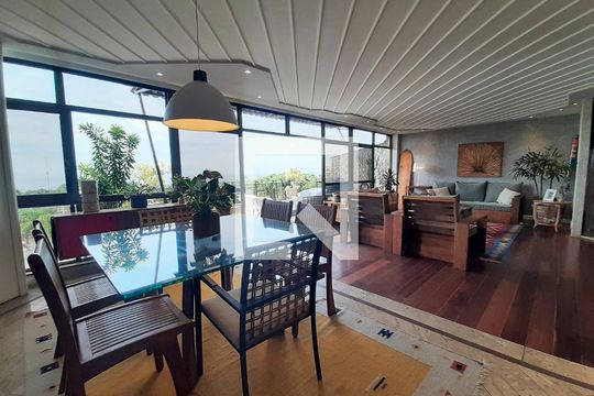 Sala de apartamento à venda com 5 quartos, 336m² em Barra da Tijuca, Rio de Janeiro