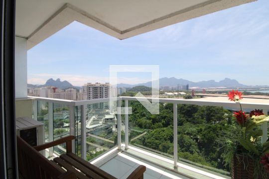 Varanda da Sala de apartamento para alugar com 2 quartos, 77m² em Vargem Grande, Rio de Janeiro