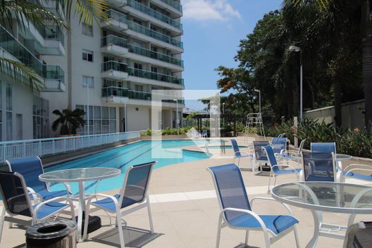 Área comum - Piscina de apartamento para alugar com 2 quartos, 77m² em Vargem Grande, Rio de Janeiro