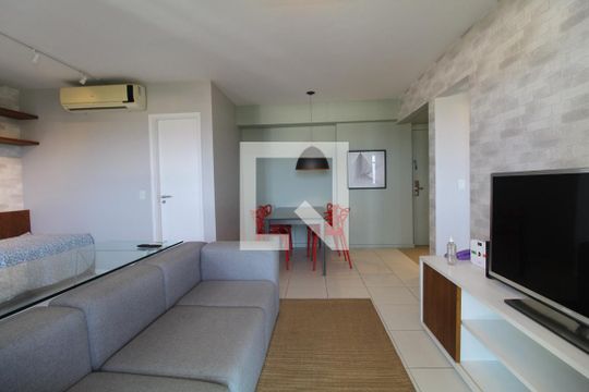 Sala de apartamento para alugar com 2 quartos, 77m² em Vargem Grande, Rio de Janeiro