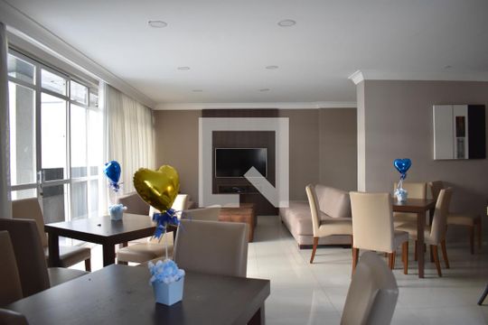 Área comum - Salão de festas de apartamento para alugar com 4 quartos, 193m² em Batel, Curitiba