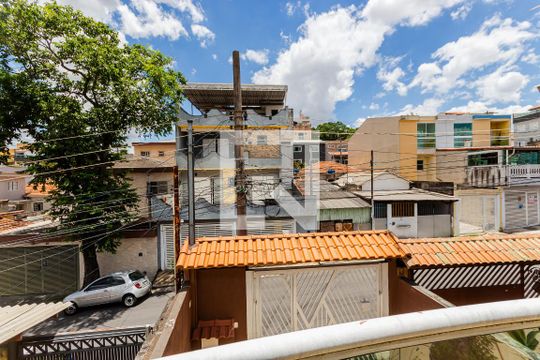Vista da Varanda da Suíte 3 de casa à venda com 3 quartos, 255m² em Vila Lucinda, Santo André