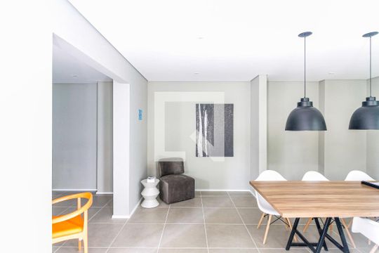 Área comum de apartamento para alugar com 1 quarto, 32m² em Jardim Caravelas, São Paulo