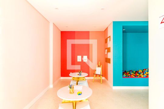 Área comum de apartamento para alugar com 1 quarto, 32m² em Jardim Caravelas, São Paulo