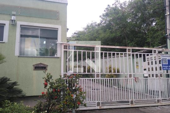 Fachada do condomínio de casa de condomínio para alugar com 2 quartos, 106m² em Campo Grande, Rio de Janeiro