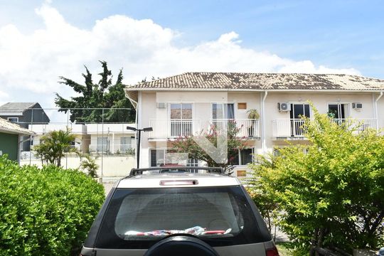 Vista da Sala de casa de condomínio para alugar com 2 quartos, 75m² em Campo Grande, Rio de Janeiro