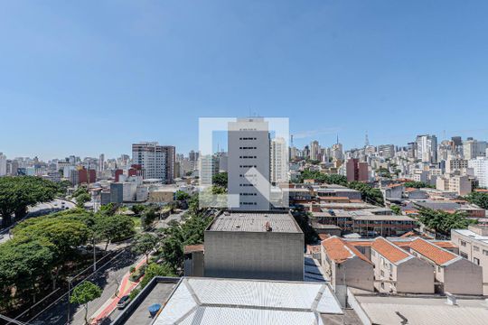 Vista da Sala de apartamento para alugar com 2 quartos, 39m² em Bela Vista, São Paulo