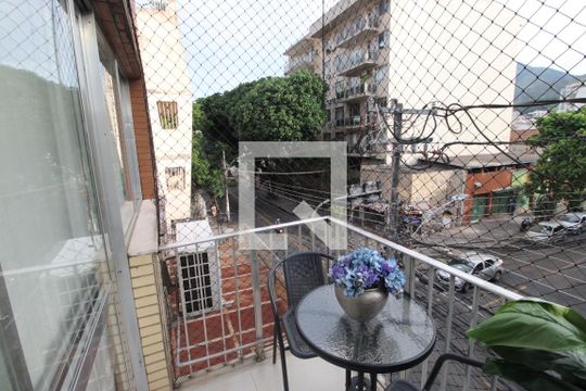 Vista da Sala de apartamento à venda com 3 quartos, 122m² em Méier, Rio de Janeiro