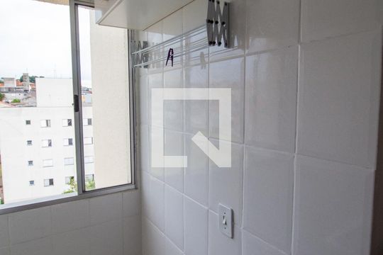 Área de Serviço de apartamento à venda com 3 quartos, 54m² em Vila Santa Teresinha, São Paulo