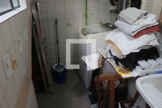 Área de Serviço de casa à venda com 2 quartos, 91m² em Campestre, Santo André
