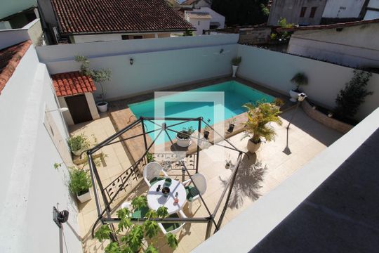 Terraço - Vista de casa à venda com 2 quartos, 237m² em Anil, Rio de Janeiro