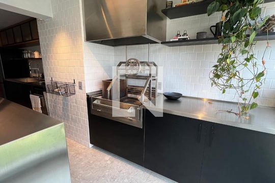Varanda gourmet de apartamento à venda com 3 quartos, 162m² em Pinheiros, São Paulo